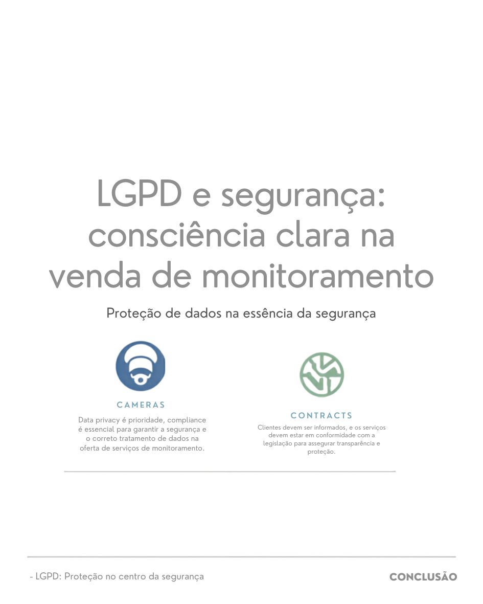 LGPD e câmeras de segurança: o que muda na venda de monitoramento